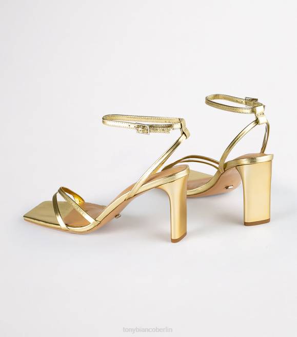 niedrige Absätze| de Tony Bianco Frauen Corso-Absätze Gold-Nappa-Metallic 4624272